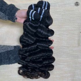 Single Donor Raw Indian Unprocessed Hair Vendors (Option: Loose Deep Wave-18Inches)