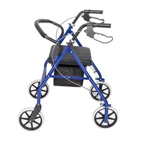 Iron Walker with Wheels Black & Red (Color: Blue)